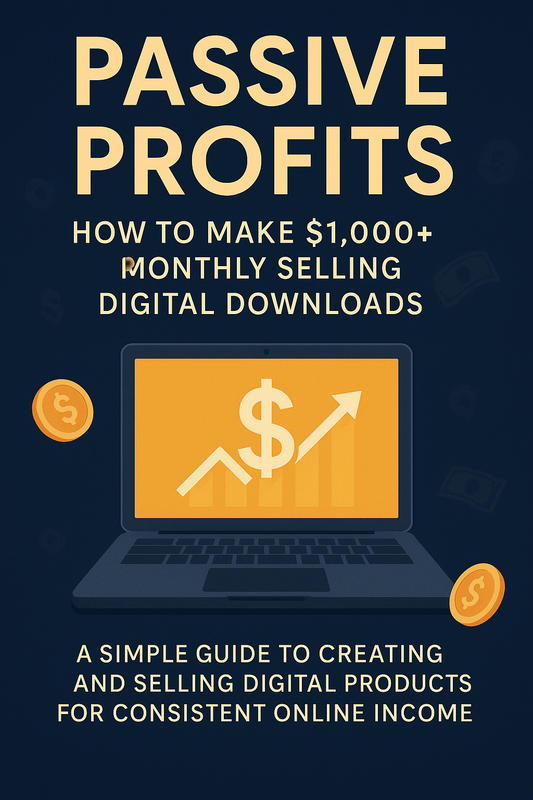 💰 Passive Profits: Your Step-by-Step Guide to \$1,000/Month with Digital Downloads 📲✨